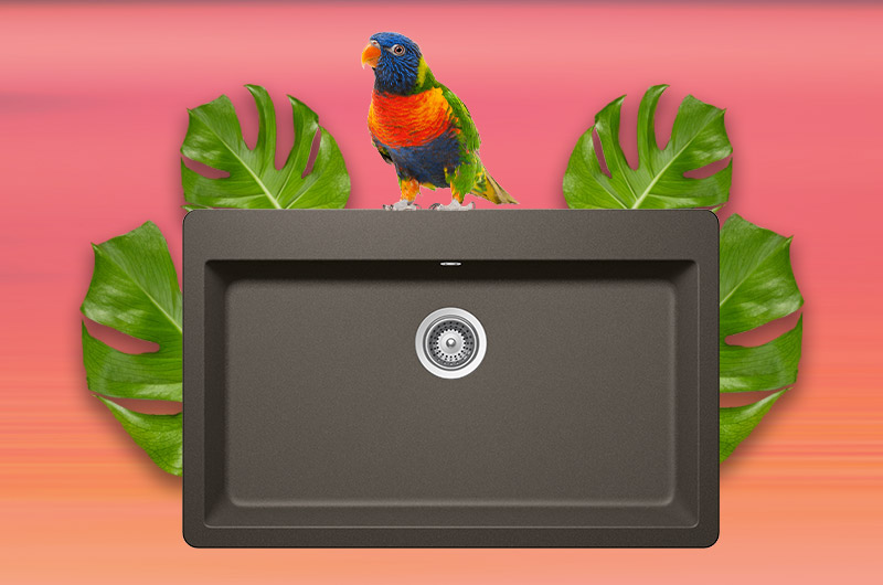 fregadero de cuarzo schock